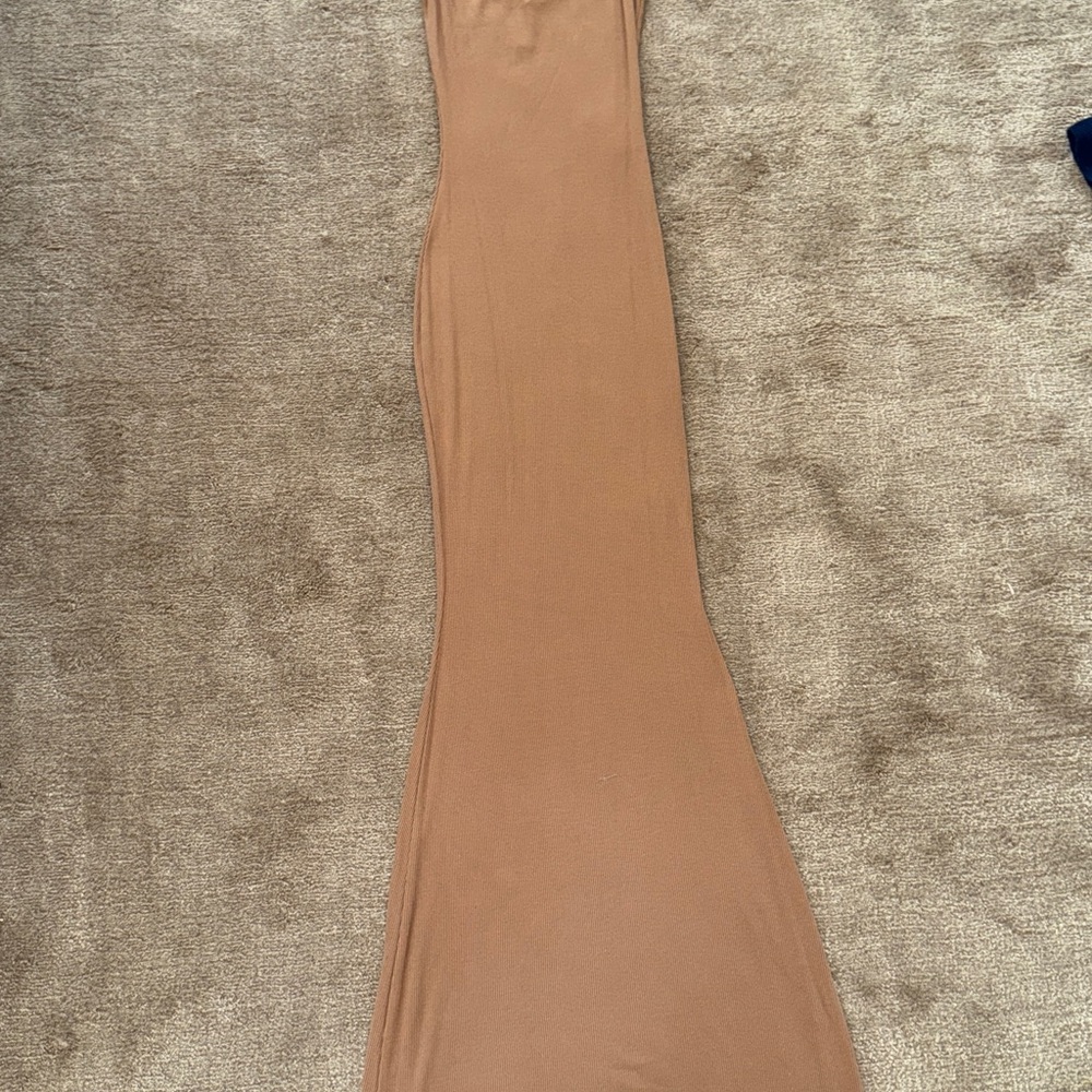 SKIMS Tan Bodycon Dress